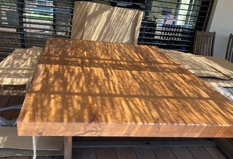 Planche en bois massif mesure