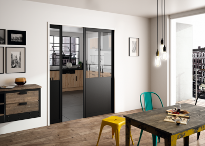 porte intérieure à galandage Décibois