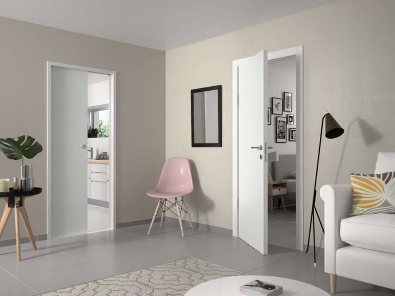 porte intérieure belle et design de fabrication française Champagne-au-mont-d'Or