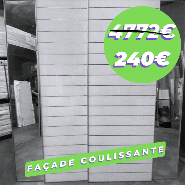 Séparation suspendue Façade Pliante Façade Pivotante Porte d'intérieure Verrière Façade Coulissante PROMO EN STOCK cliquez sur les images pour les agrandir  PROMOTION SOGALE SUR PLUS DE 25 PRODUITS !