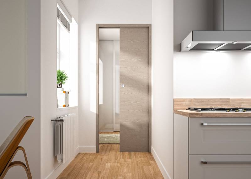 Tendance Porte à galandage style loft à Lyon en région Auvergne Rhône Alpes decibois