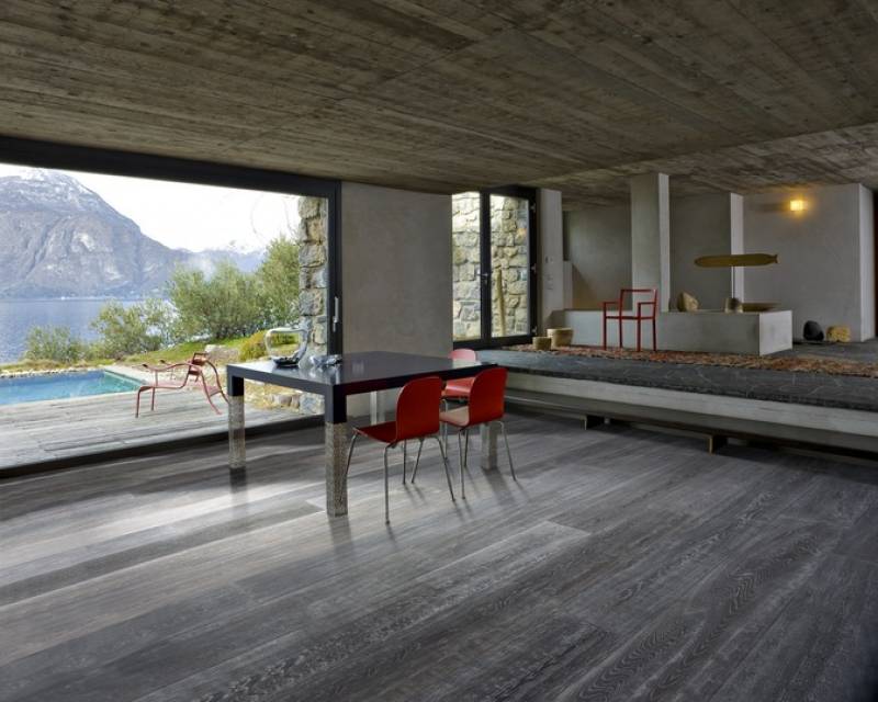 Parquet gris Kahrs DECIBOIS à Lyon en Région Auvergne Rhône Alpes