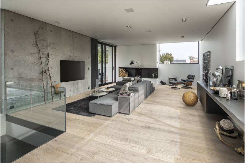 Parquet blanc Décibois lyon