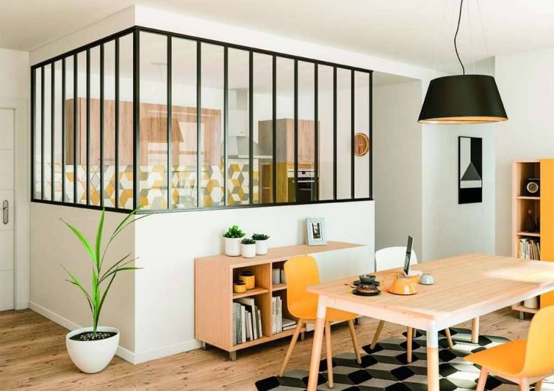 Verrière angle à Lyon - Décibois